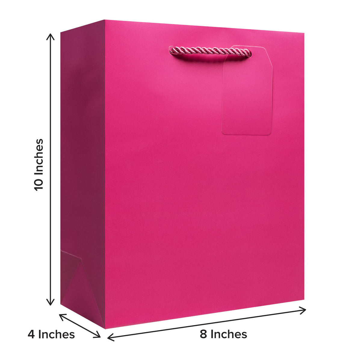 Matte Magenta - Gift Bag w/Tag — additional view b
