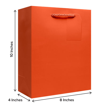 Matte Orange - Gift Bag w/Tag — additional view b