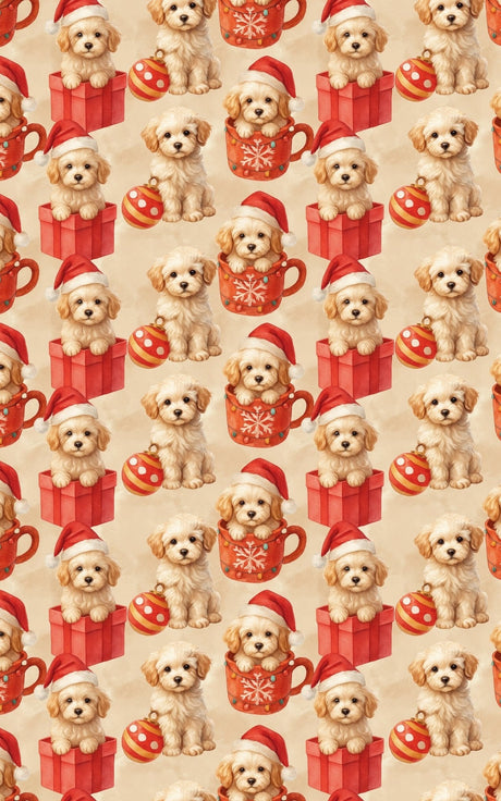 Fluff Finesse - Maltipoo Wrapping Paper