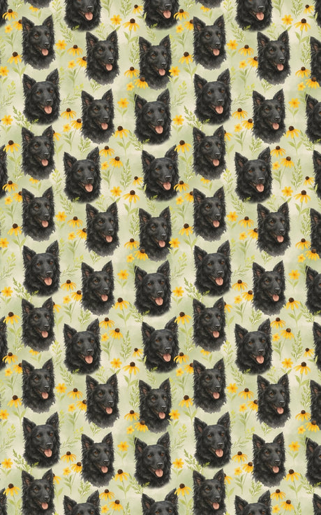 Golden Glow Pup - Mudi Wrapping Paper