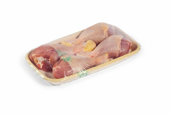EcoSafe Zero Waste Nature Fresh 17.7" x 820' Compostable Cling Film – Cutterbox Case (QTY 8), SKU NF-CB450