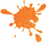 Glitter Orange Screen Print