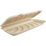 World Centric Fiber Flat Bread or Pizza Box 13.5x6.5x1.25in Compostable PFAS-Free (QTY 200), SKU PB-SC-U13-LFS