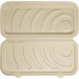World Centric Fiber Flat Bread or Pizza Box 13.5x6.5x1.25in Compostable PFAS-Free (QTY 200), SKU PB-SC-U13-LFS