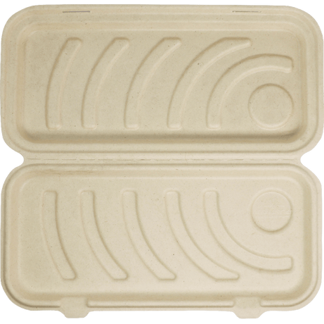 World Centric Fiber Flat Bread or Pizza Box 13.5x6.5x1.25in Compostable PFAS-Free (QTY 200), SKU PB-SC-U13-LFS