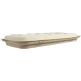 World Centric Fiber Flat Bread or Pizza Box 13.5x6.5x1.25in Compostable PFAS-Free (QTY 200), SKU PB-SC-U13-LFS