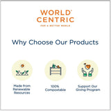 World Centric 12" PizzaRound Tray - Lid sold separately (QTY:200)