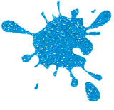 Glitter Peacock Screen Print