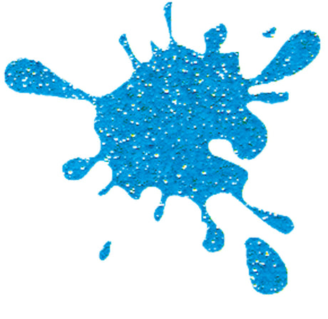 Glitter Peacock Screen Print
