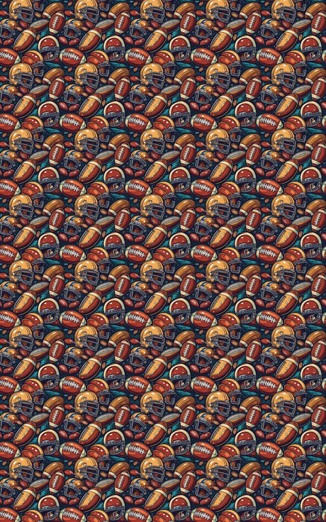 Field Goals & Gift Rolls Wrapping Paper