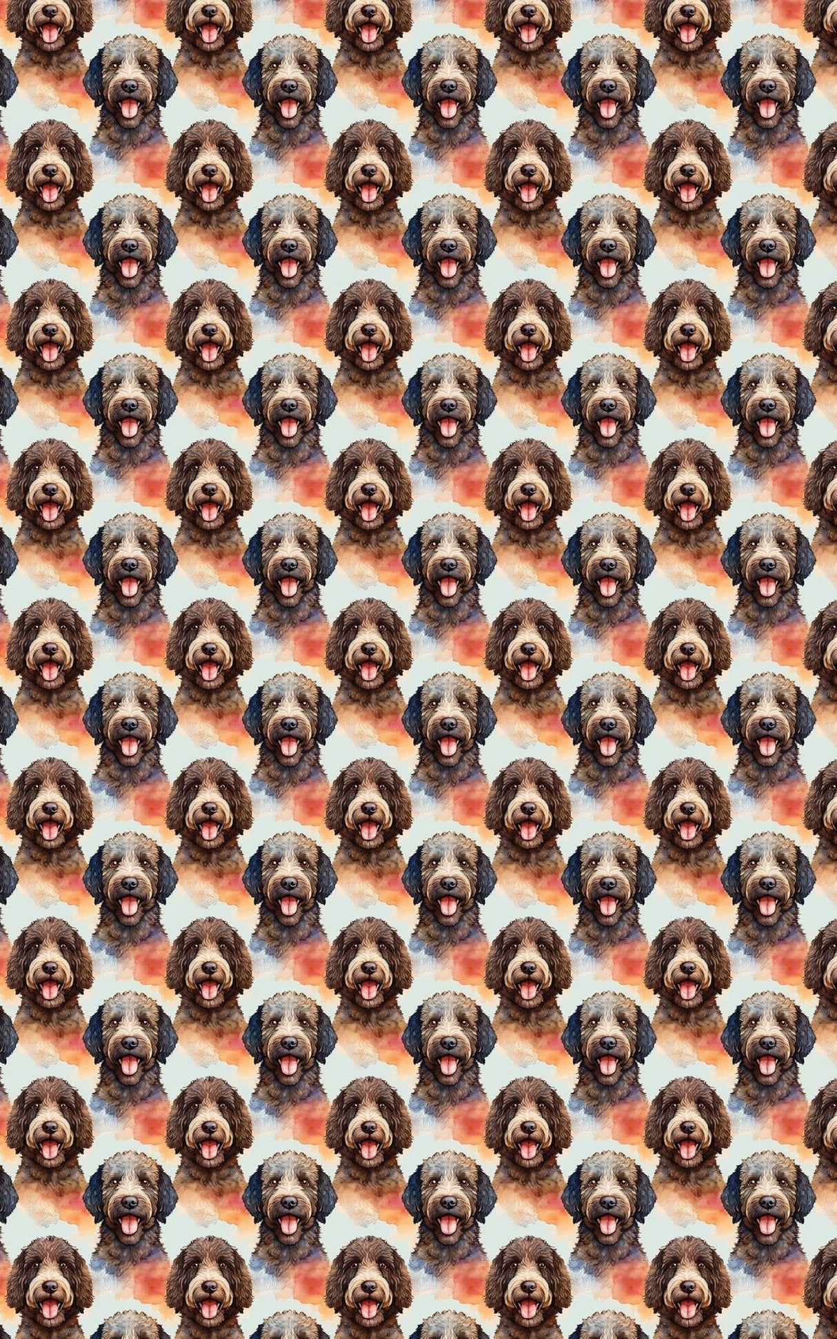 Snuggly Portuguese Water Dog