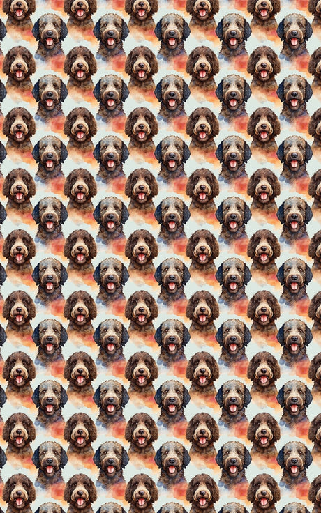 Snuggly Portuguese Water Dog