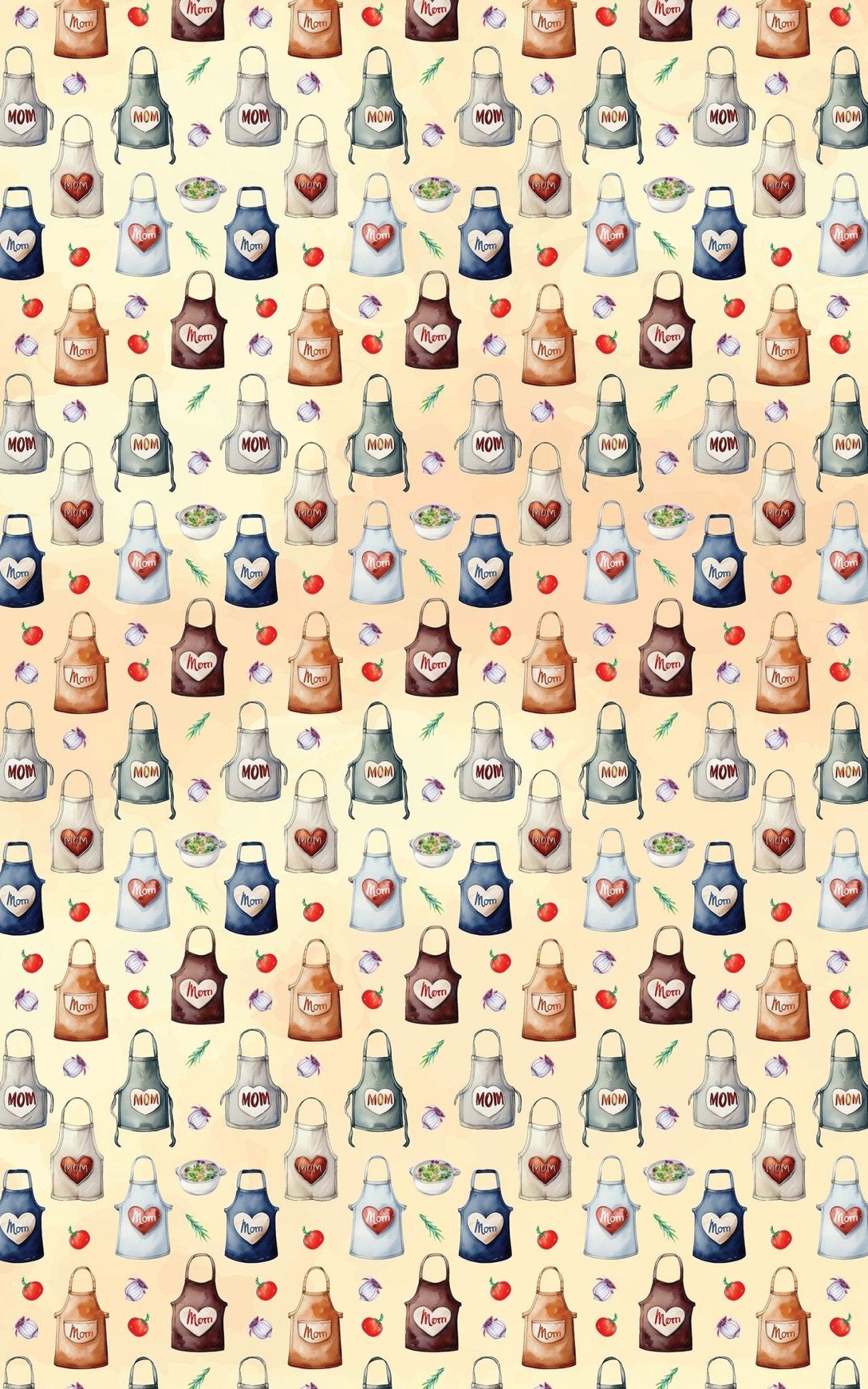 Mom's Apron - Beige