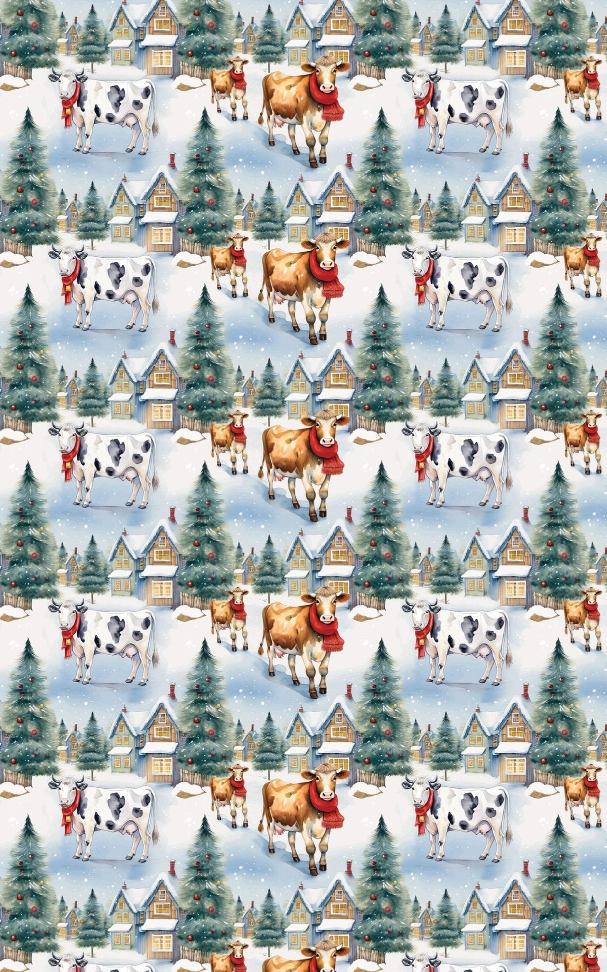 Tinsel Town Cows