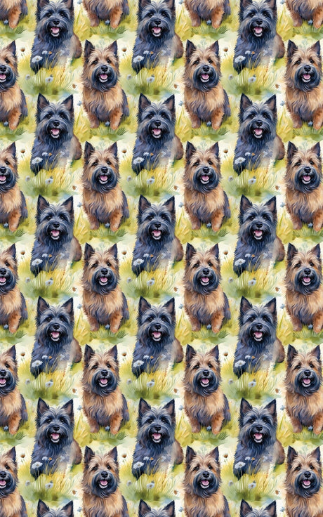 Heather & Fur - Cairn Terrier Wrapping Paper