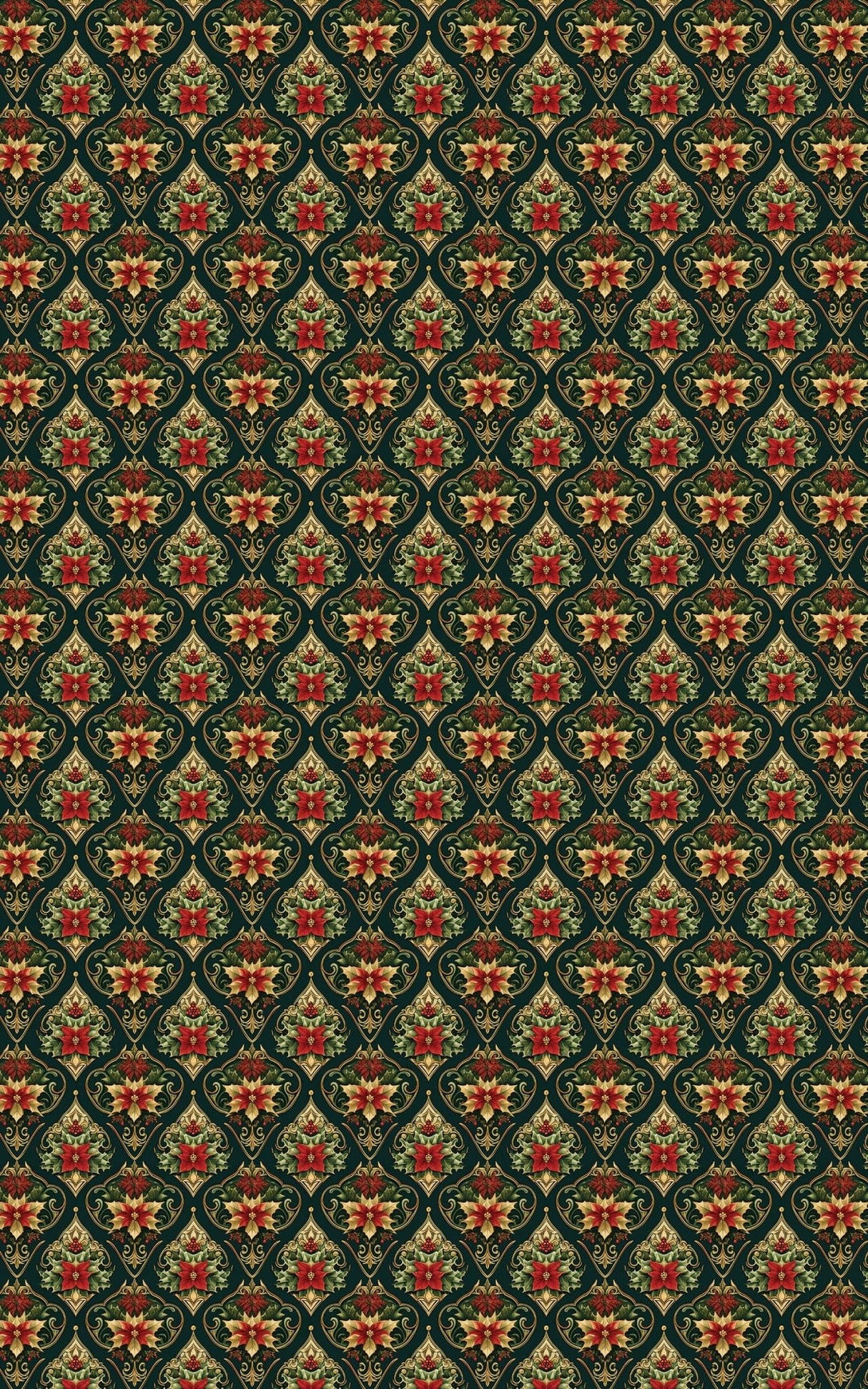Baroque Holiday Medallions