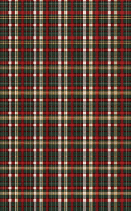 Evergreen Tartan Wrapping Paper