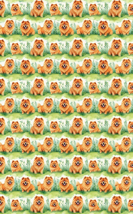 Cloudlike Companion - Chow Chow Wrapping Paper