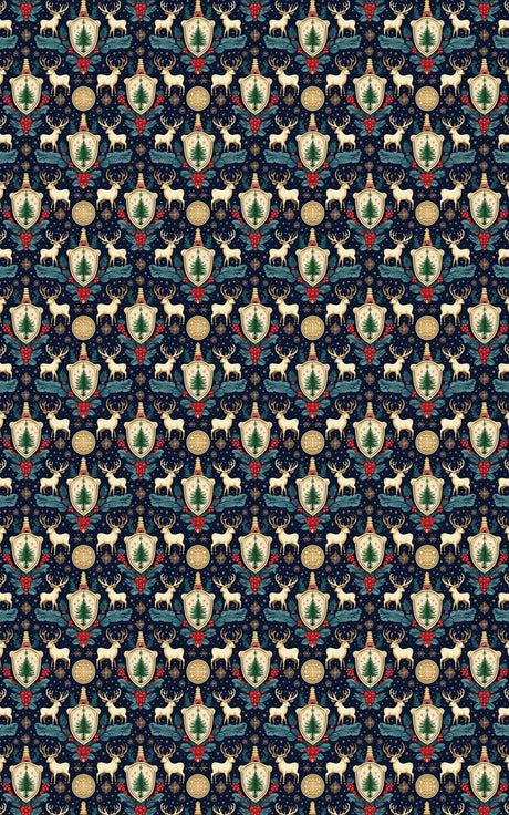 Stag Heraldry Wrapping Paper