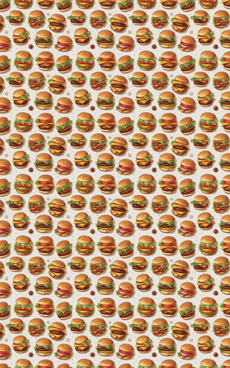 Burger Bash Wrapping Paper