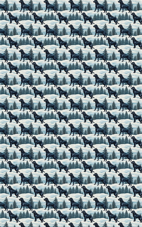 Northern Labscape - Labrador Retrievers Wrapping Paper