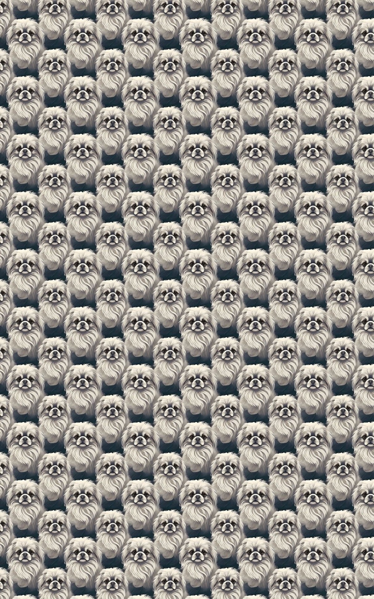Pekingese Puffs & Patterns