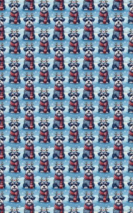 Scarved Schnauzer Cheer
