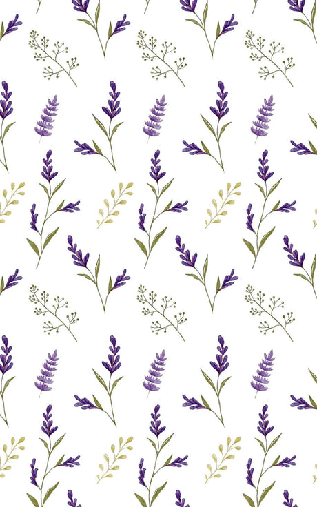 Lavender Love - Lavender Blooms Wrapping Paper