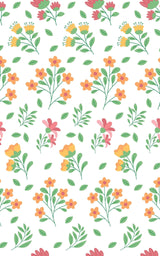 Simple Aesthetic with Red & Yellow Flowers