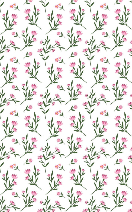 Spring Time Bloom - Floral Pattern Wrapping Paper