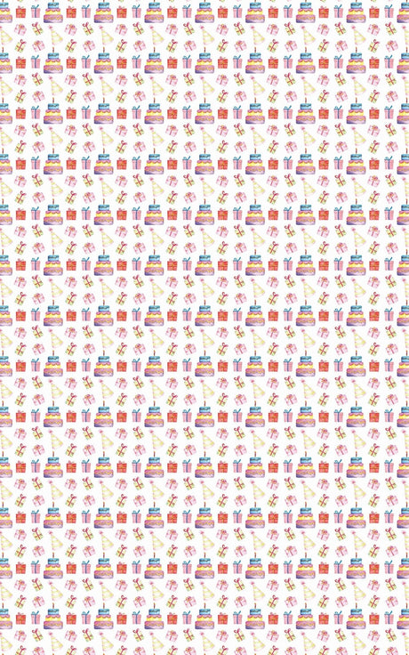 Special Day! - Cakes, Gifts & Party Hats Wrapping Paper