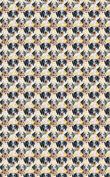 Bubbly Dalmatian Delight Wrapping Paper