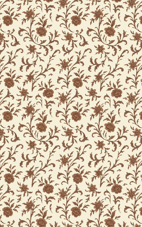 Baroque Brûlée - Baroque Filigree Wrapping Paper