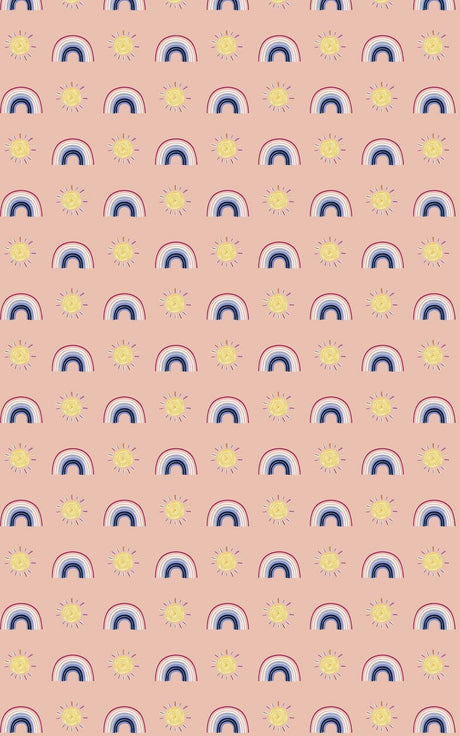 Terracotta Skies - Rainbows & Suns Wrapping Paper
