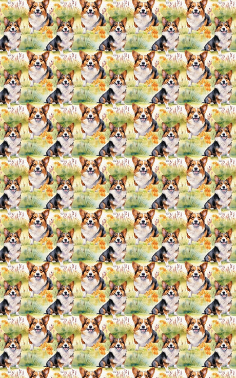 Cardigan Charms - Cardigan Welsh Corgi Wrapping Paper