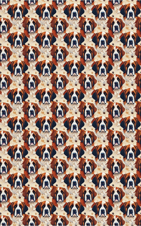 Saintly Snuggles - Shepherd Wrapping Paper