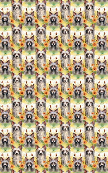 Bare Beauty Charm - Chinese Crested Wrapping Paper