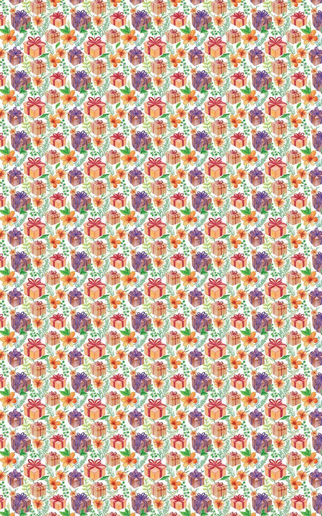 Blooms & Celebration - Mother's Day Design Wrapping Paper