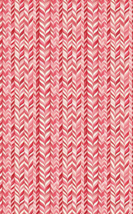 Blush & Mint Tidings - Candy Canes Wrapping Paper
