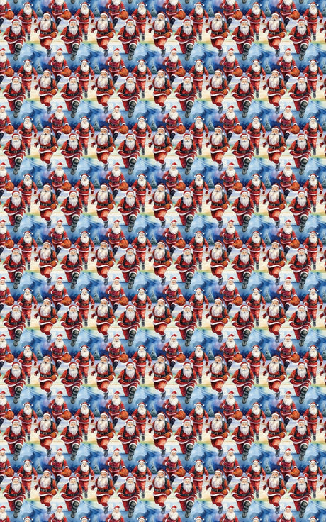 Yuletide Crossovers Wrapping Paper