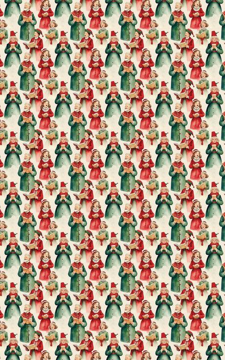 Classic Carols Wrapping Paper