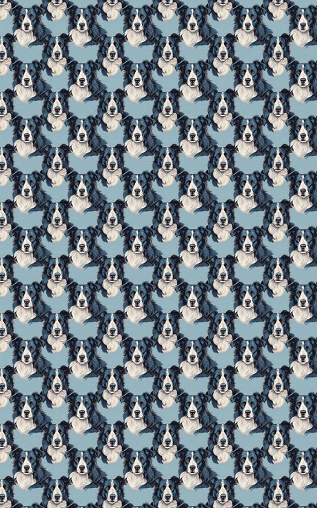 The Border Collie Look Wrapping Paper