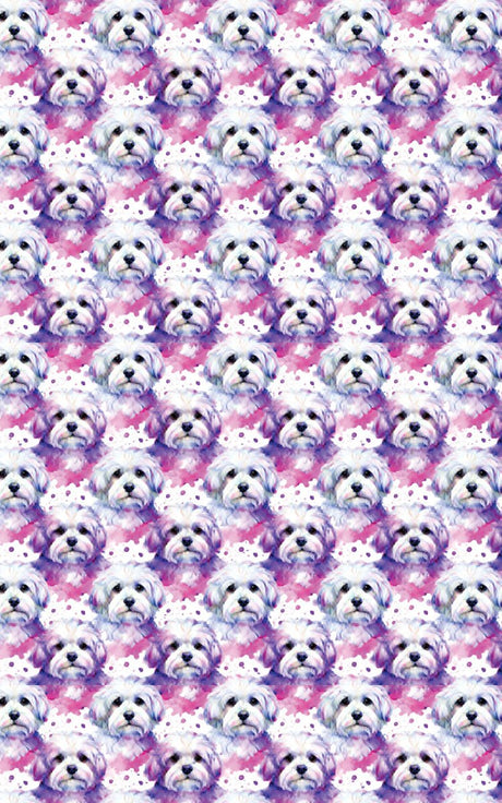 Minimal Maltese Wrapping Paper