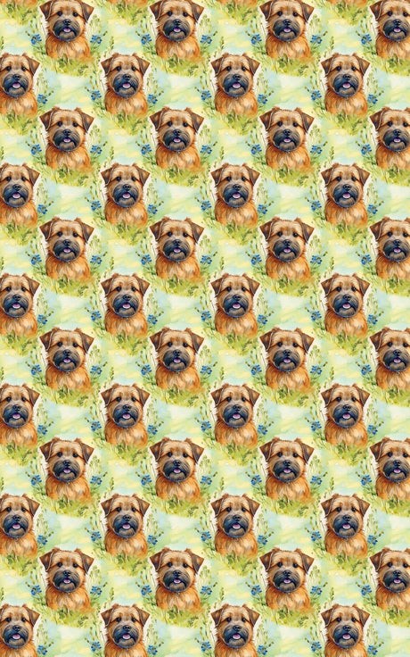 Fieldbound Friend - Border Terrier Wrapping Paper