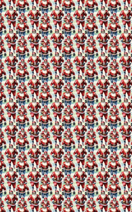 Gridiron Greetings Wrapping Paper