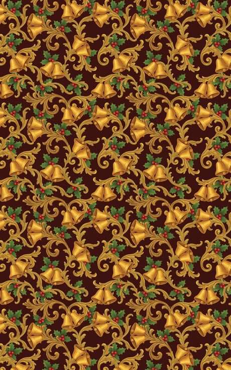 Yuletide Flourish Wrapping Paper