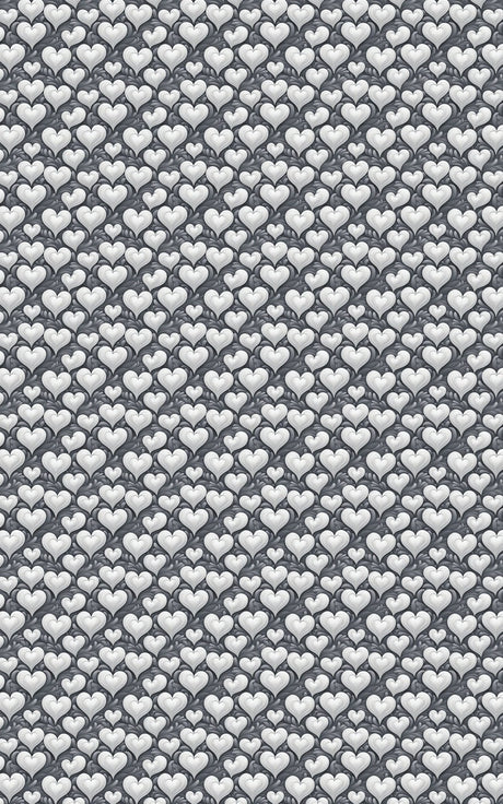 From the Heart - Watercolor Hearts Wrapping Paper