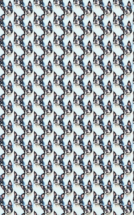 Boston Bounce! - Boston Terrier Wrapping Paper