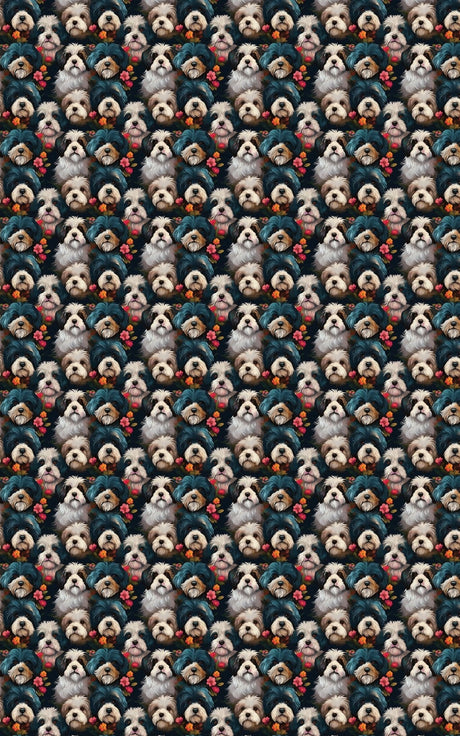 Bichon Frisé Elegance Wrapping Paper