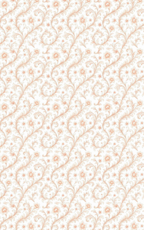 Blush Baroque - Baroque Filigree Wrapping Paper